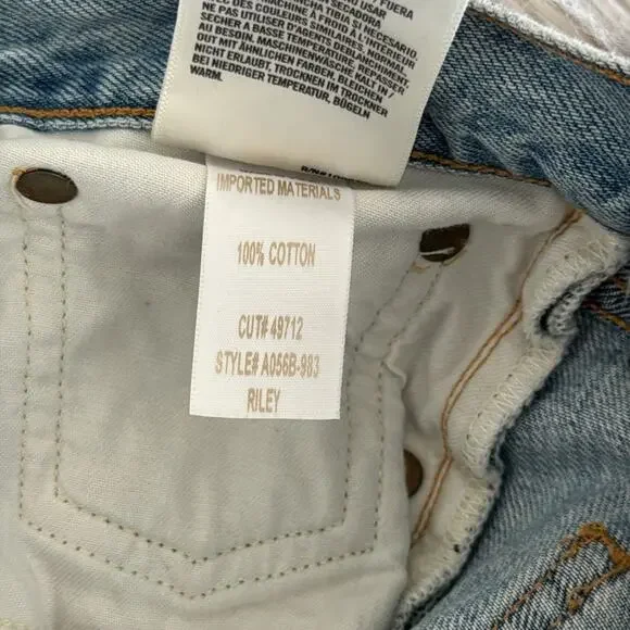 AGOLDE Riley High-Rise Straight Jean Light Wash Size 26 - Picture 8 of 8